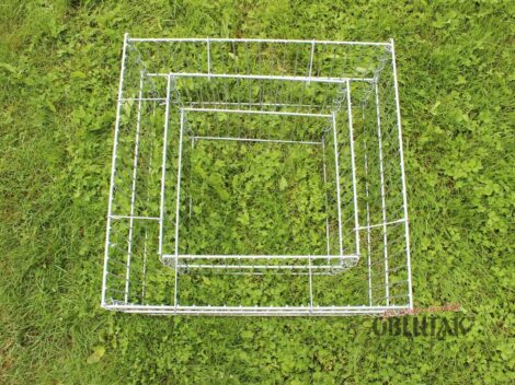 ŽARDINJERA ČETVRTASTA H40